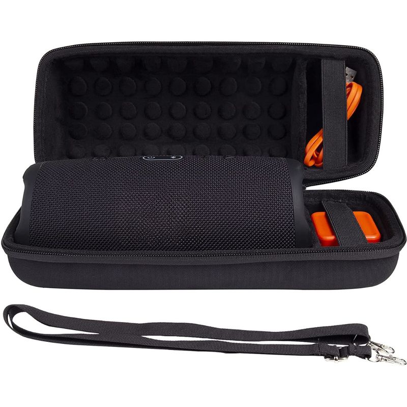 GENERICO - Estuche Rígido Impermeable compatible con JBL Charge 5 con Correa