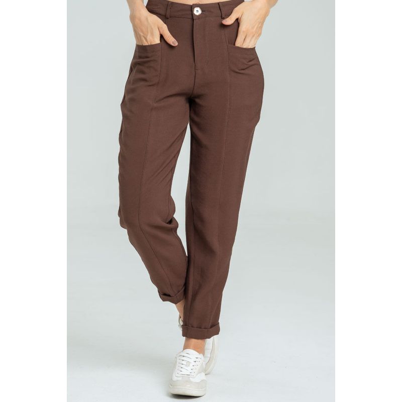 RAGGED - Pantalon slouchy Cafe puro Ragged