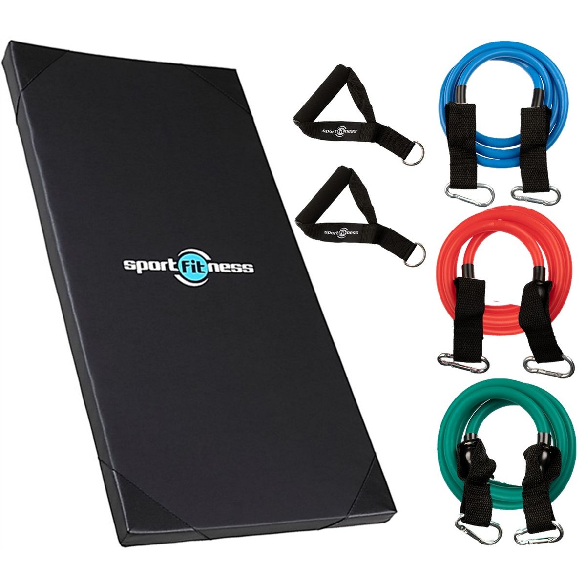 SPORT FITNESS - Colchoneta Profesional + Kit Teratubos Sportfitness Gym