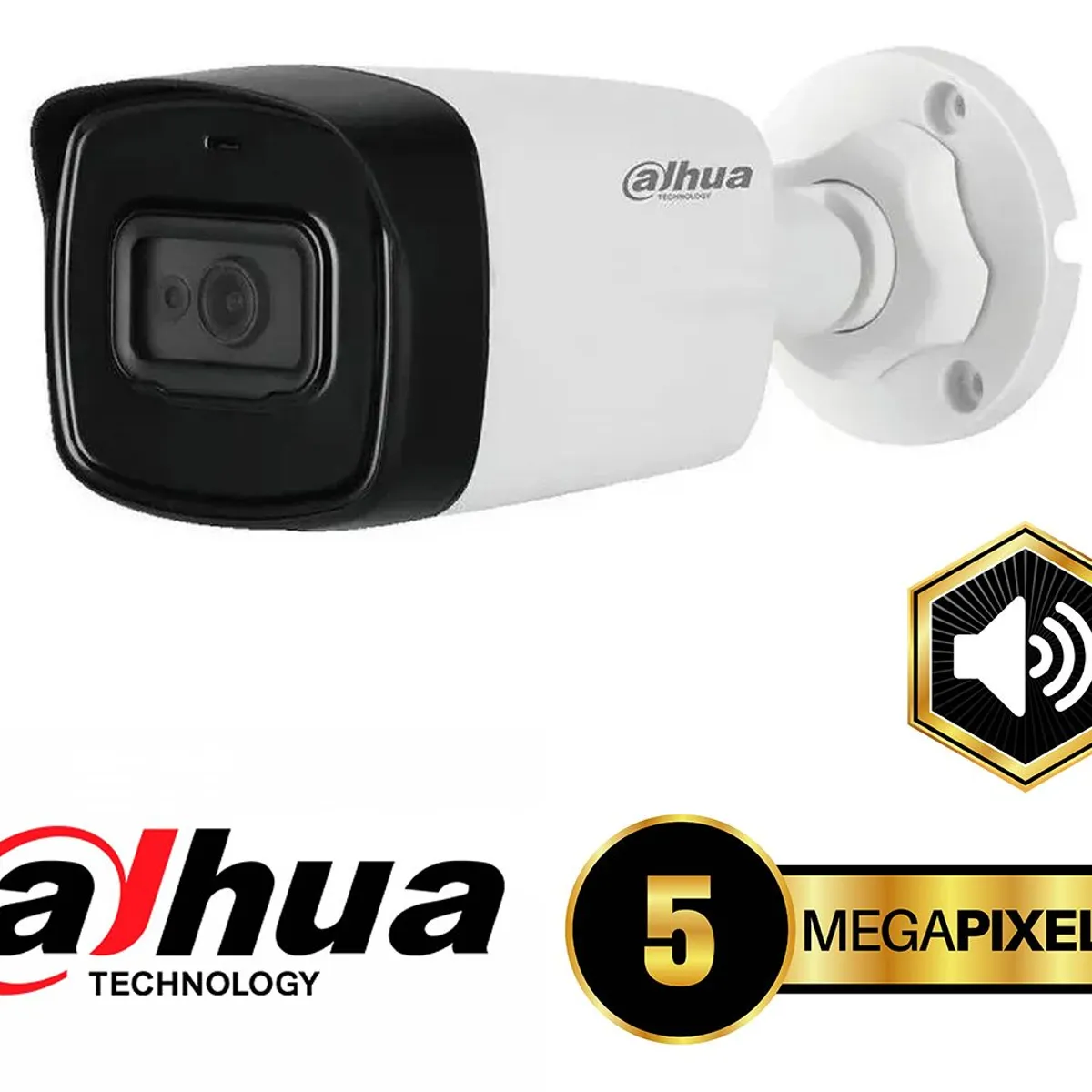 DAHUA - CAMARA DE SEGURIDAD DAHUA 5MP BALA