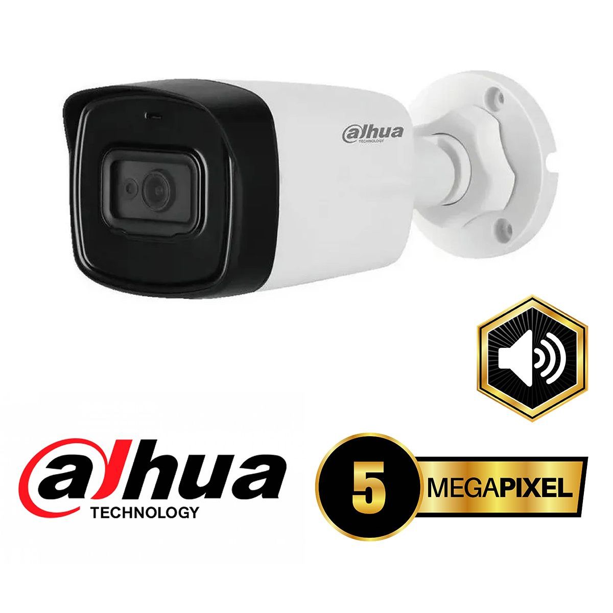 DAHUA - CAMARA DE SEGURIDAD DAHUA 5MP BALA