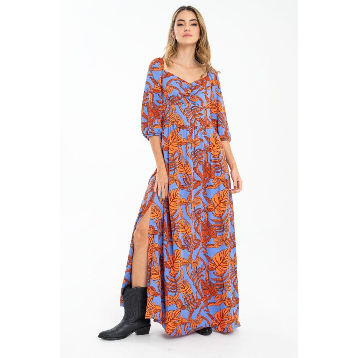 RAGGED - Vestido marbella Morado brillante Ragged