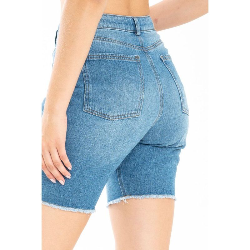 RAGGED - Bermuda denim Azul medio Ragged