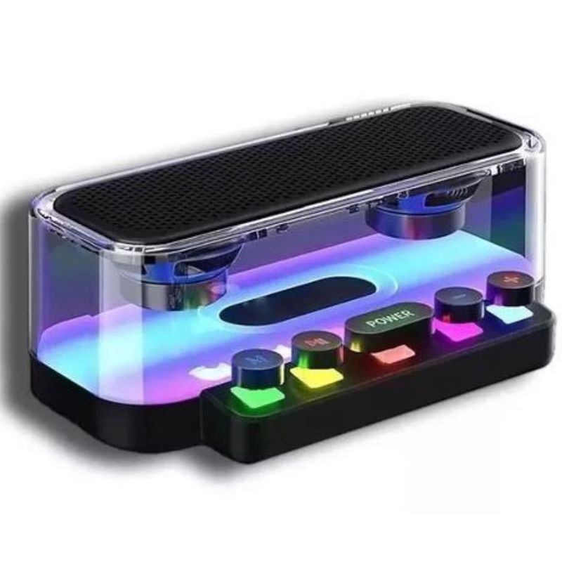 ONE PIXEL - Parlante De Sonido Altavoz Speaker RGB Portátil Inalámbrico Led