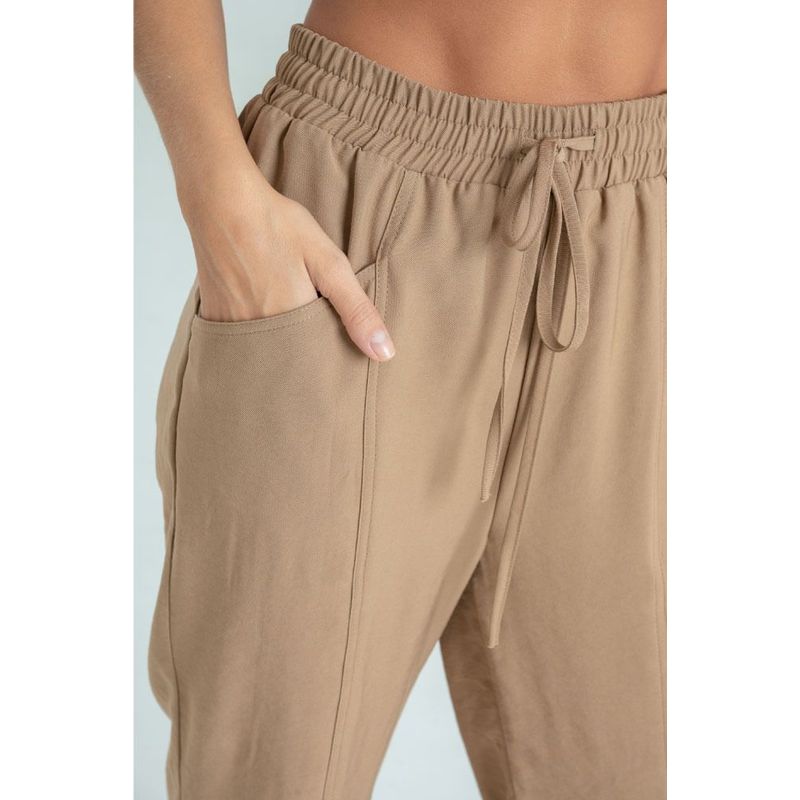 RAGGED - Pantalon terry harem Negro Ragged