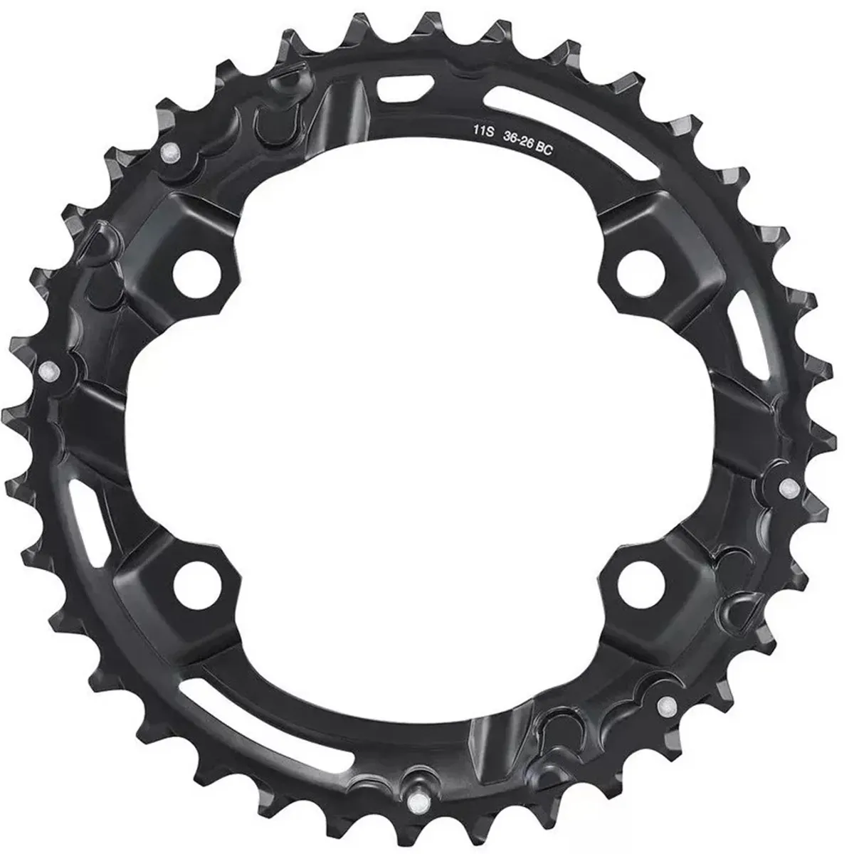 SHIMANO - Plato Coronilla Shimano Deore M5100 11v Biplato 36 Dientes