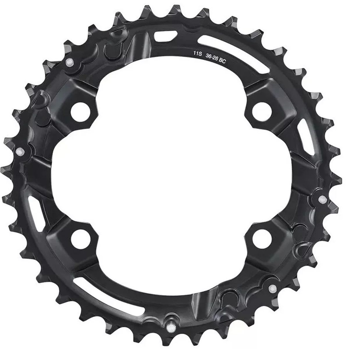 SHIMANO - Plato Coronilla Shimano Deore M5100 11v Biplato 36 Dientes
