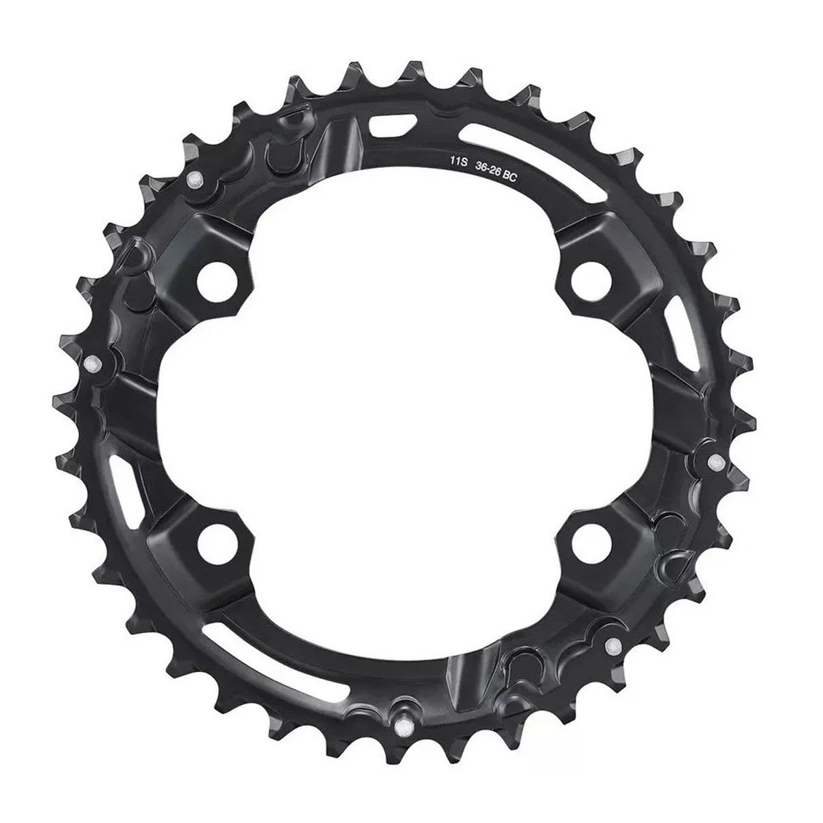 SHIMANO - Plato Coronilla Shimano Deore M5100 11v Biplato 36 Dientes