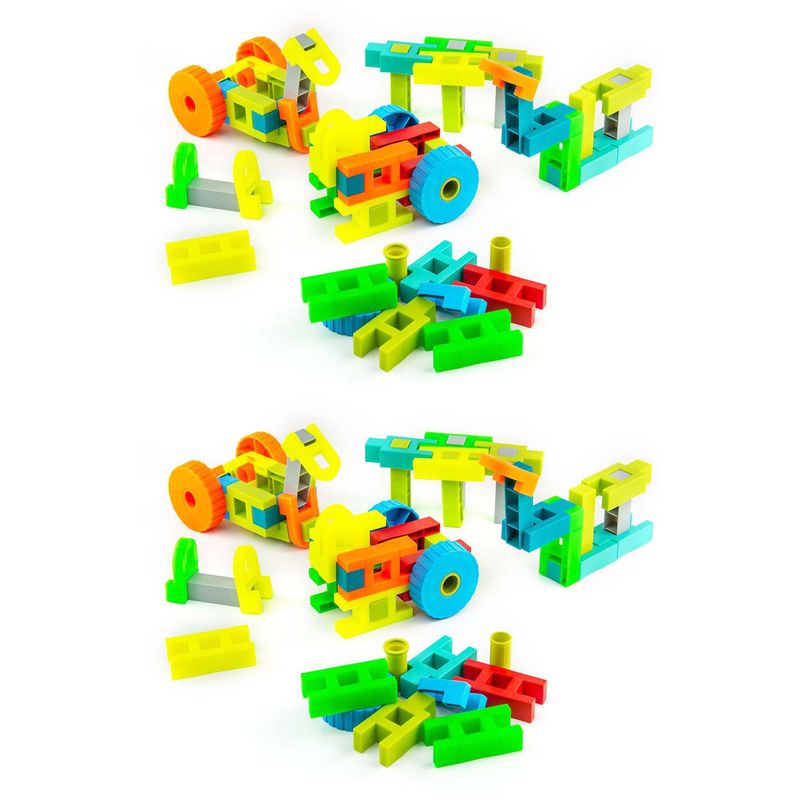 ENERGY PLUS - Juego de Construcción 3D X200 Piezas Didáctico y creativo