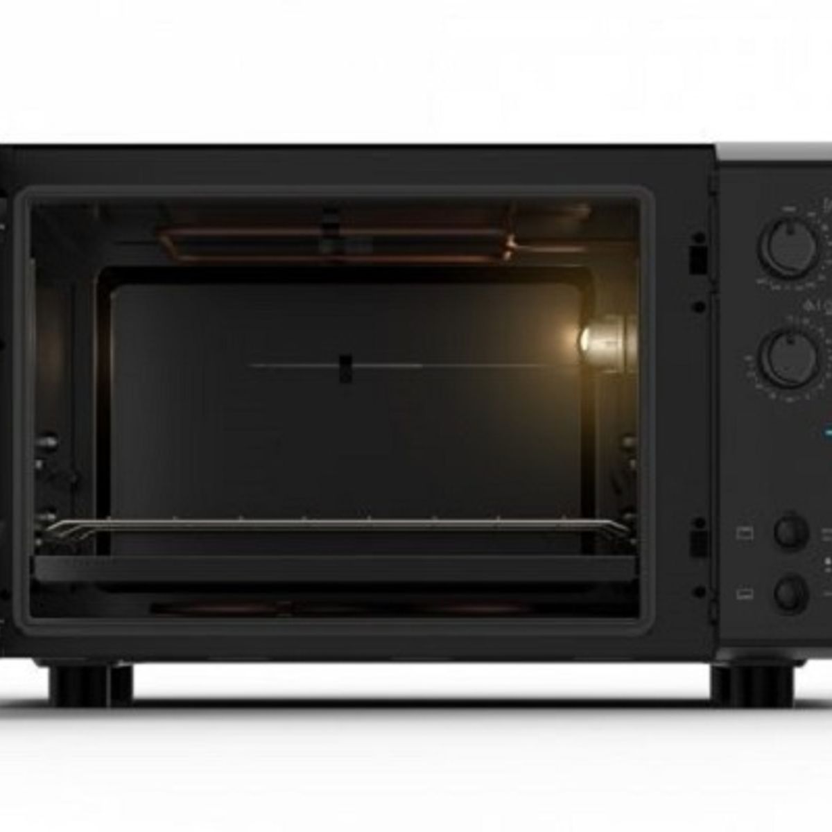 FISCHER - Horno Eléctrico Mesa Premier 48L Marca Fischer Negro