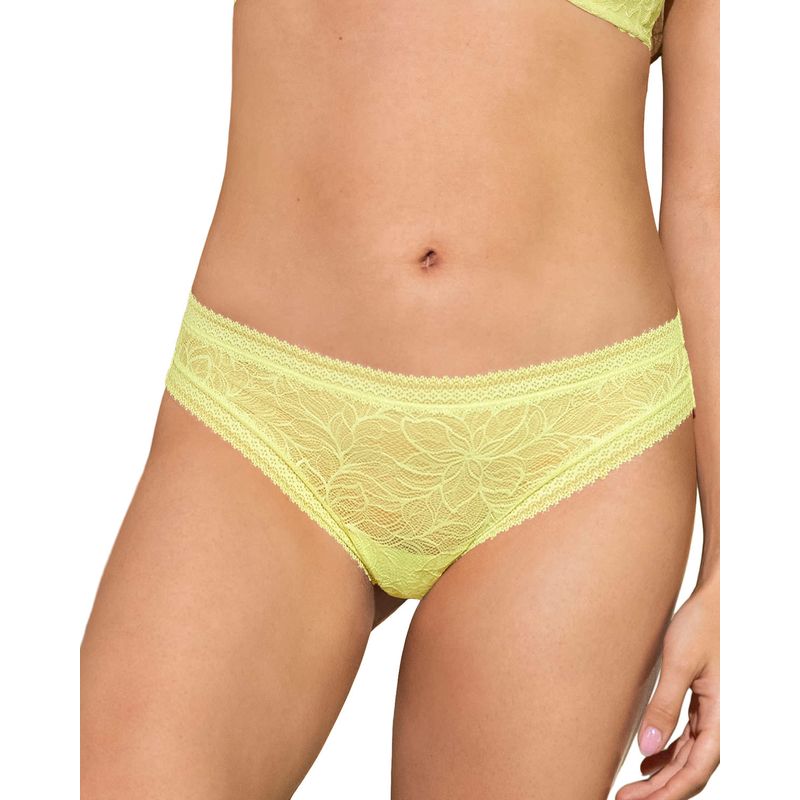 LEONISA - Leonisa Panty brasilera en encaje floral