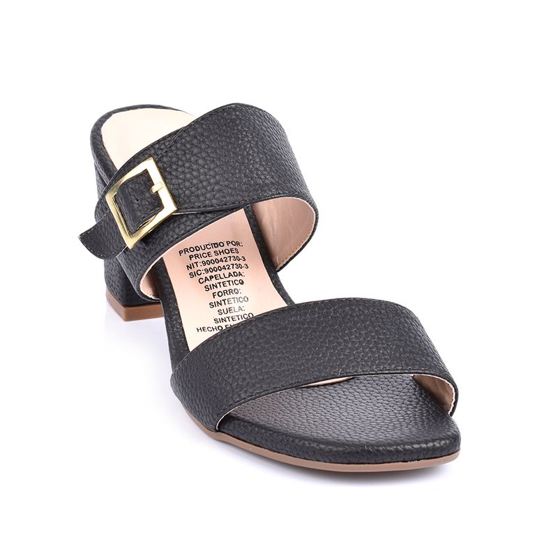 PRICE SHOES - Price Shoes Tacon Bajo Mujeres 962CR87NEGRO