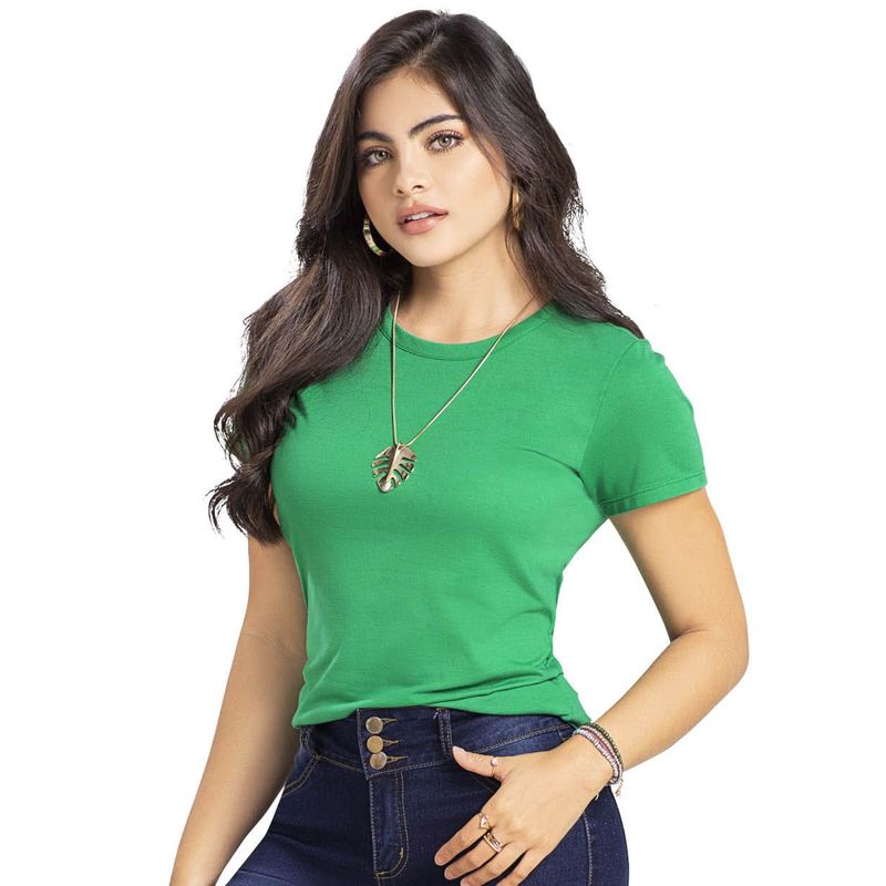 MARKETING PERSONAL - Camiseta Mujer Verde Antioquia Mp 82961