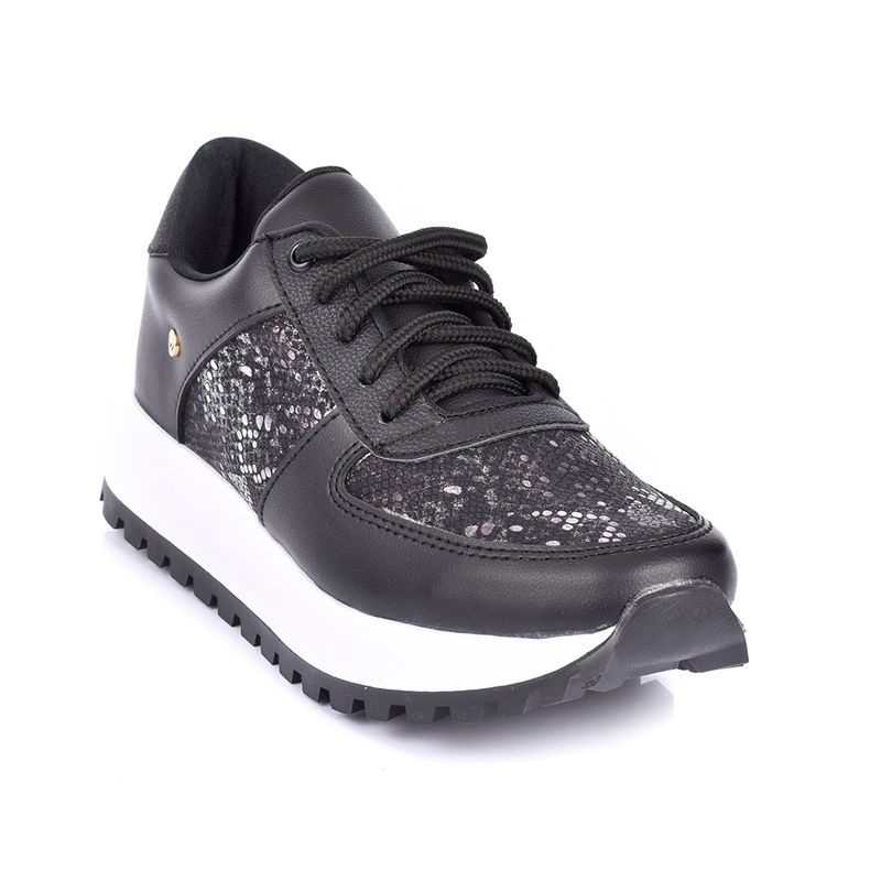PRICE SHOES - Price Shoes Tenis Casuales Mujeres 752ADARANEGRO