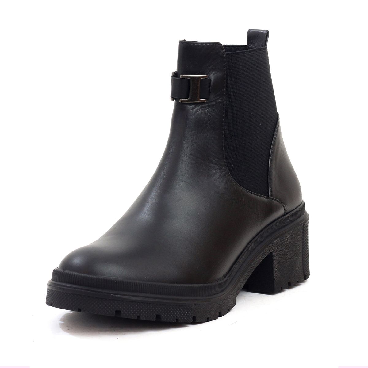 VIAR - Botines Cuero Mujer VIAR Evelin Negro