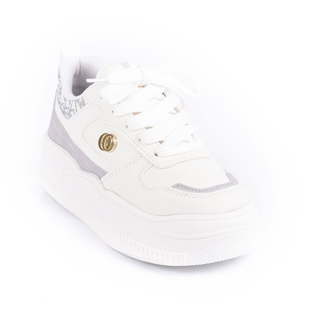 PRICE SHOES - Price Shoes Tenis Casual Para Mujer 822553BLANCO