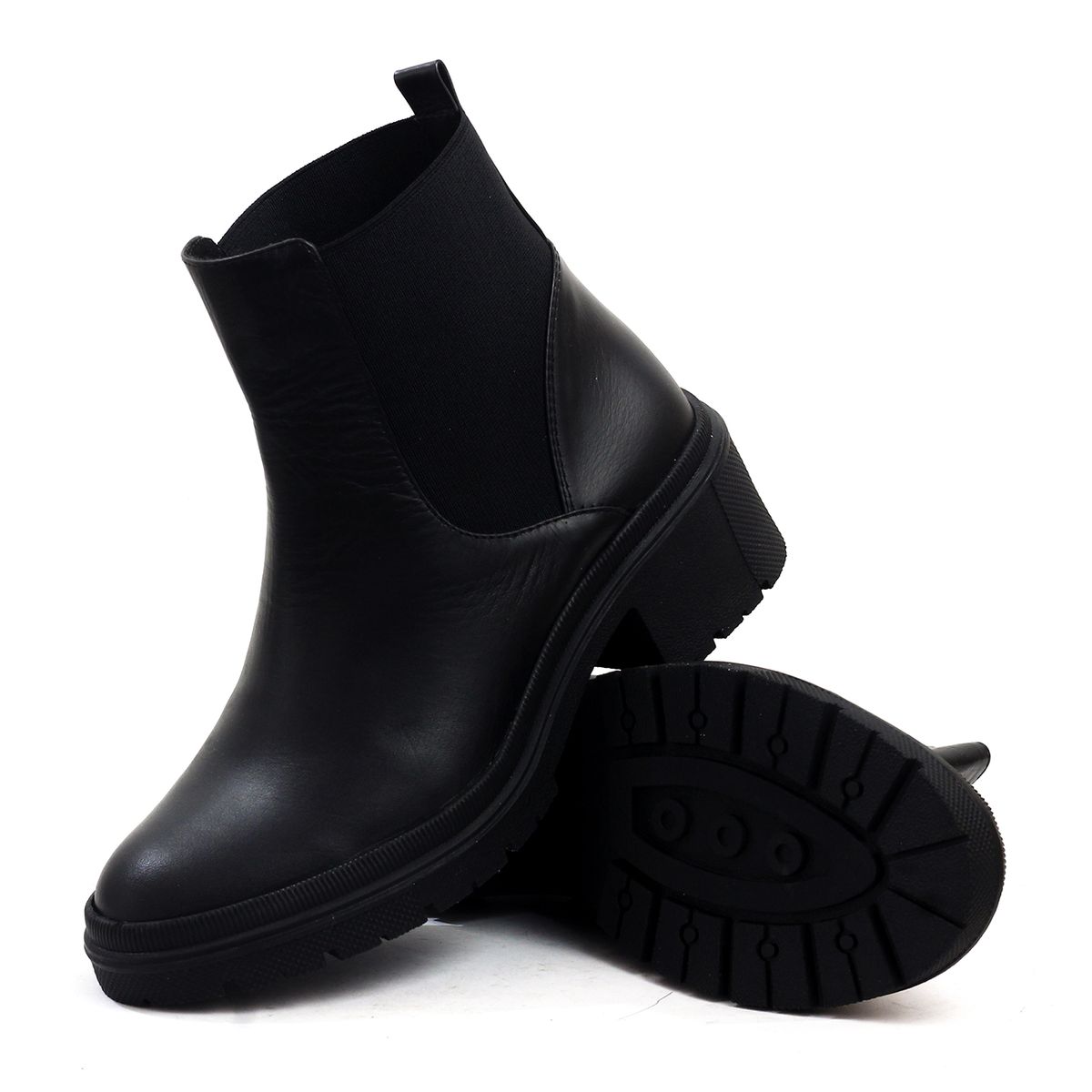 VIAR - Botines Cuero Mujer VIAR Blue Negro