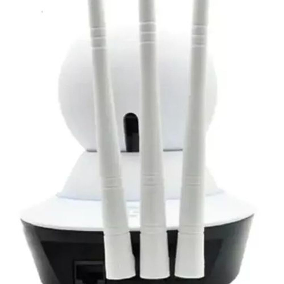 GENERICO - Cámara Robótica 3 Antena Vision Nocturna Wifi 1080p Micro Sd Color Blanca