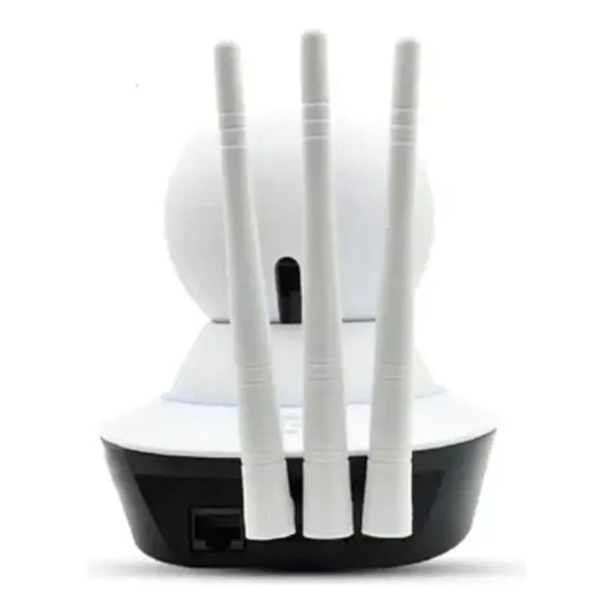 GENERICO - Cámara Robótica 3 Antena Vision Nocturna Wifi 1080p Micro Sd Color Blanca