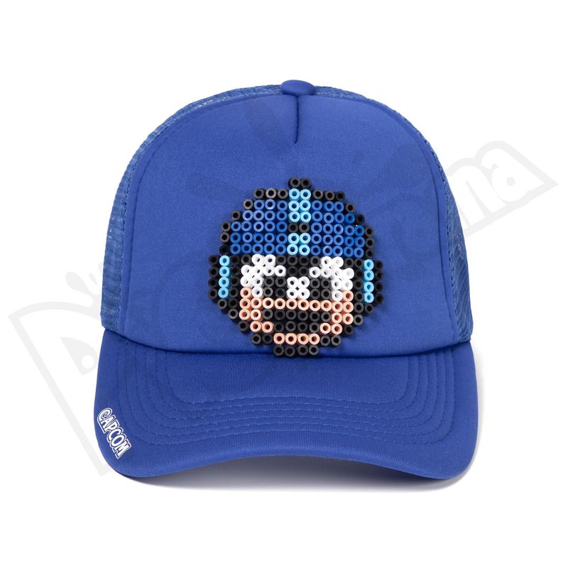 ARITEX - Gorra Pixel Art - Mega Man - Clasico - Estilo Retro 8 Bits