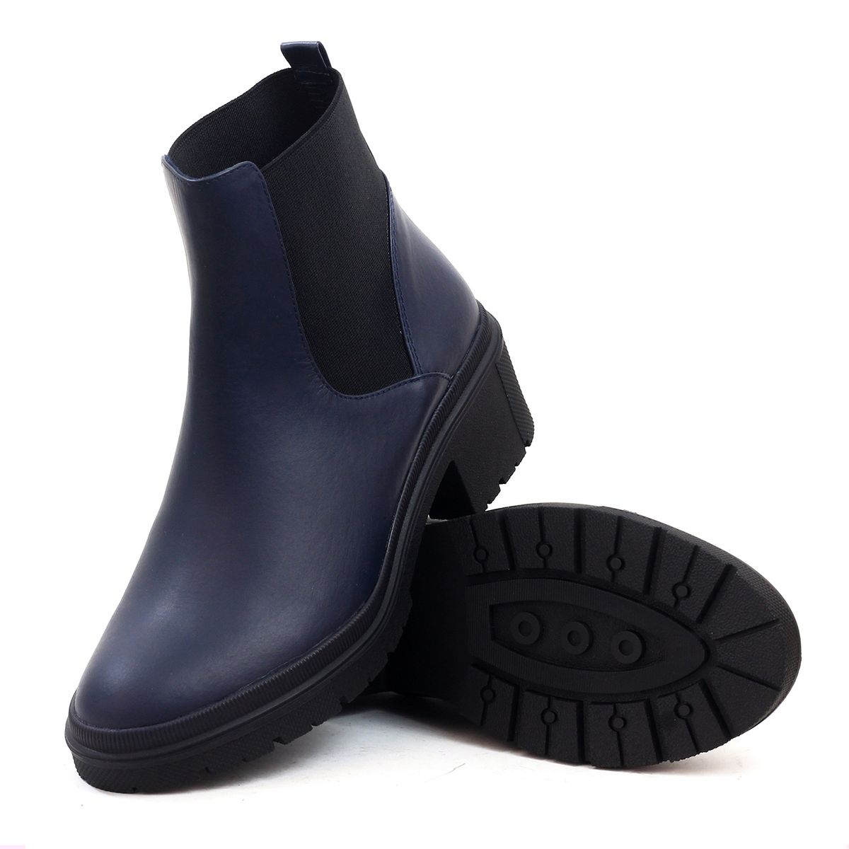 VIAR - Botines Cuero Mujer VIAR Blue Azul