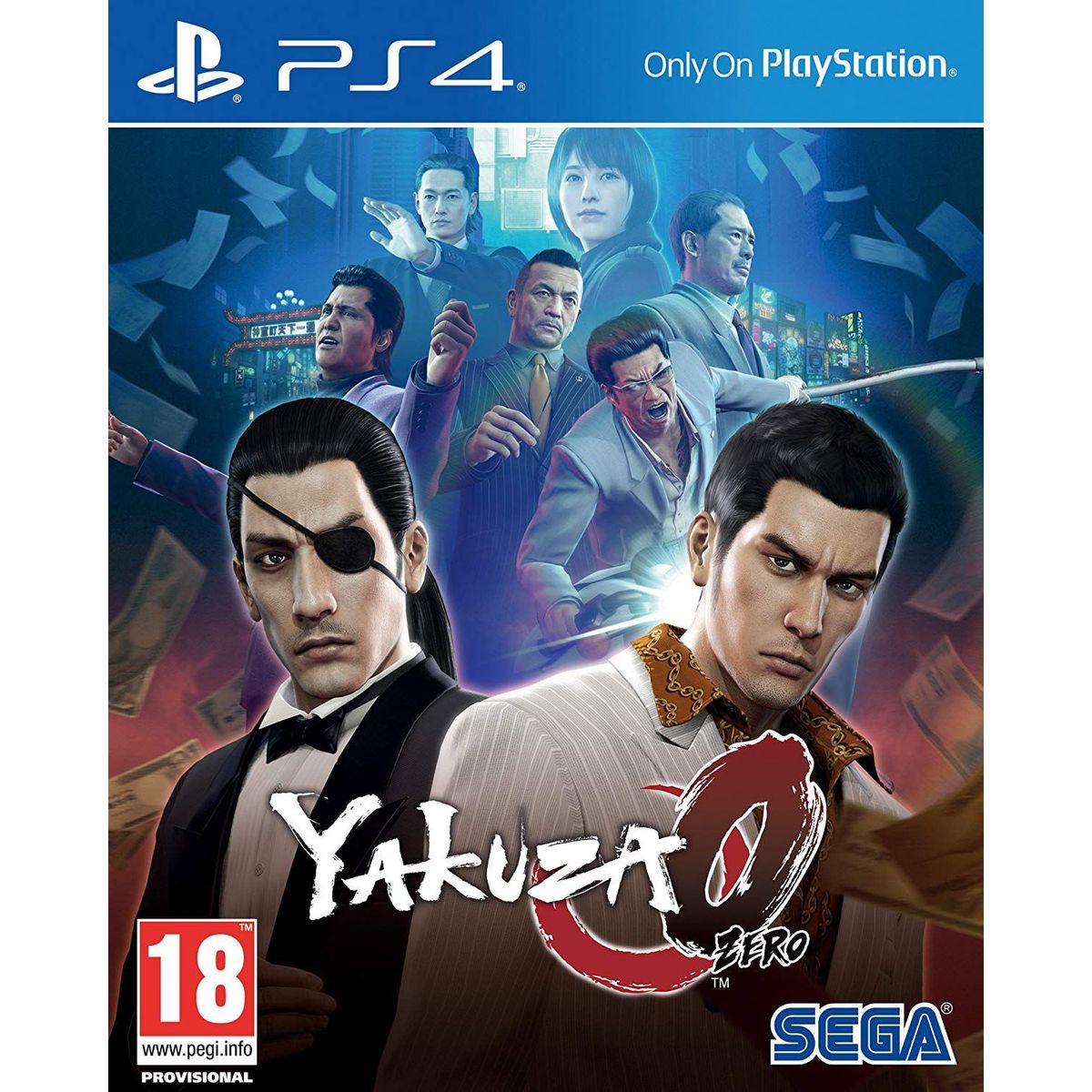 SEGA - Yakuza 0 zero - playstation 4