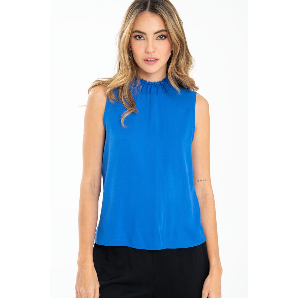 RAGGED - Blusa allanah Azul rey Ragged