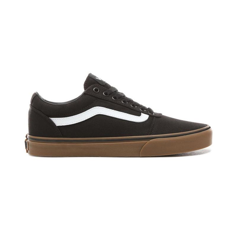 VANS - Tenis Vans Ward Hombre-Negro/Blanco