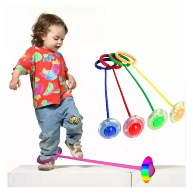 GENERICO - Saltador Divertido Para Niños Niñas Con Luces Led Juguete