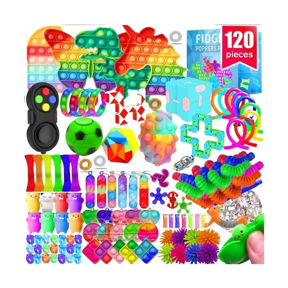 GENERICO - Juego De 75 Juguetes Sensoriales Niños Adultos Antiestres