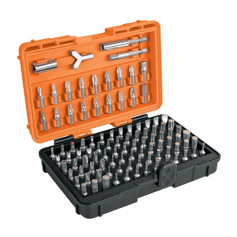 TRUPER - Juego De Puntas P/atornillar 100pz Truper 17794