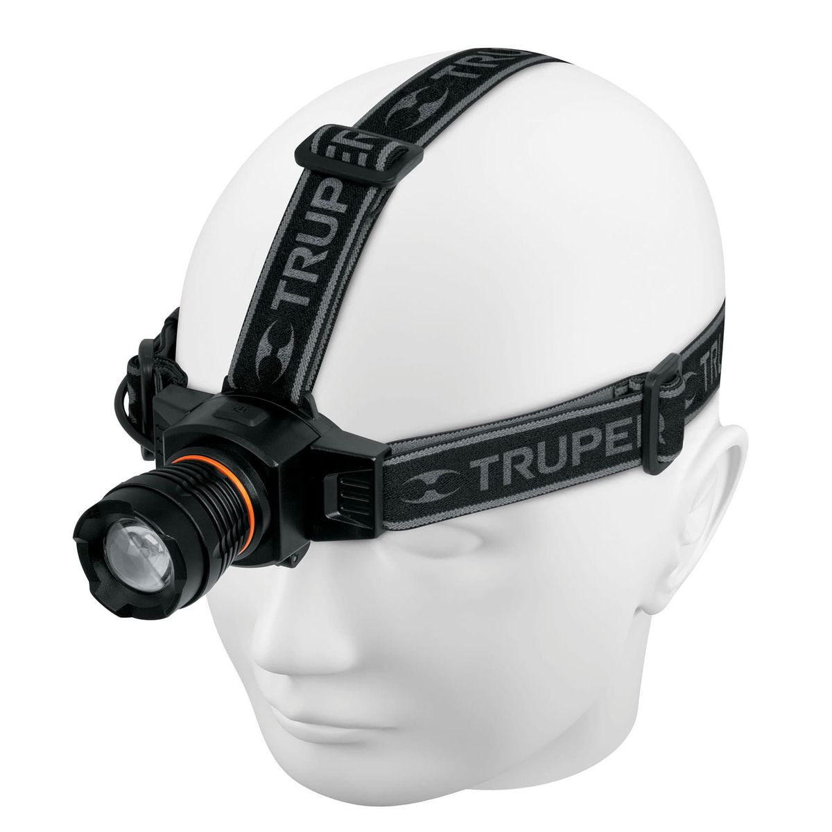 TRUPER - Linterna de minero 1 LED 340 lm recargable Truper 16716