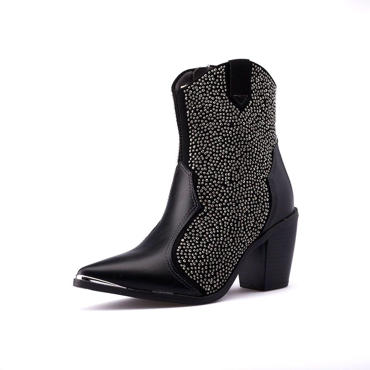 VIZZANO - Bota Negro Plata Vizzano