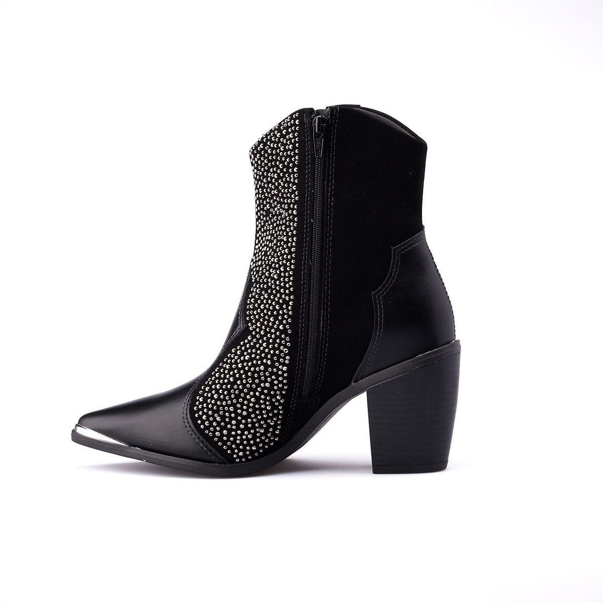 VIZZANO - Bota Negro Plata Vizzano