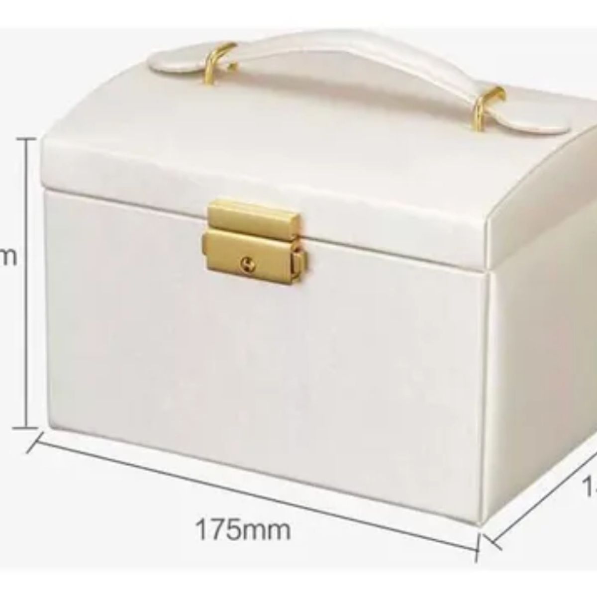 GENERICO - joyero baúl 3 niveles COLOR DISPONIBLE EN BODEGA