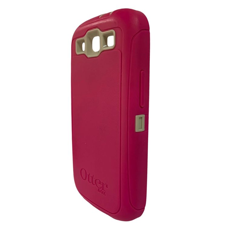 OTTERBOX - Estuche Otterbox Defender Para Samsung Galaxy S3-Fucsia con Gris