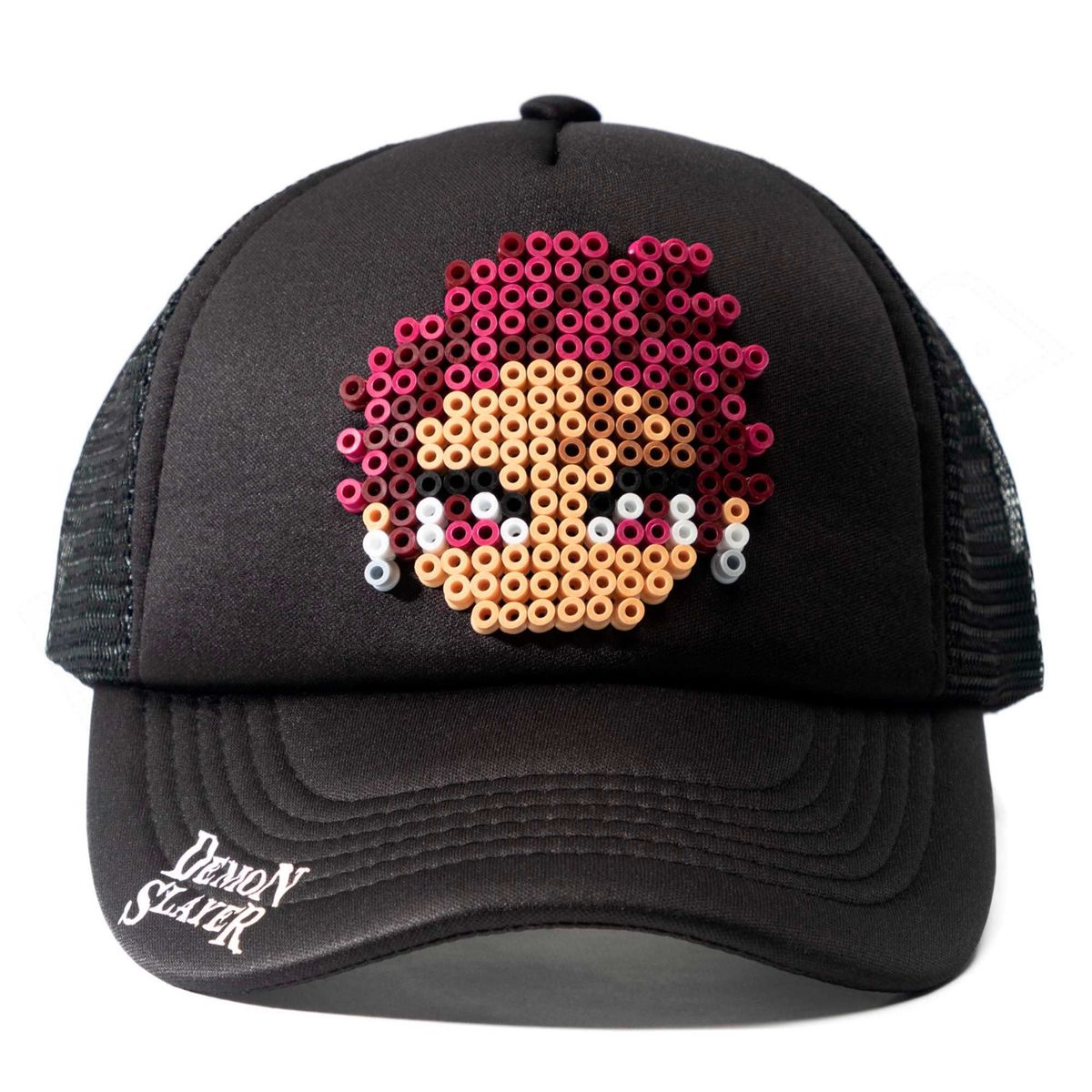 ARITEX - Gorra Pixel Art Demon Slayer Kimetsu no Yaiba Tanjiro Retro 8 Bits