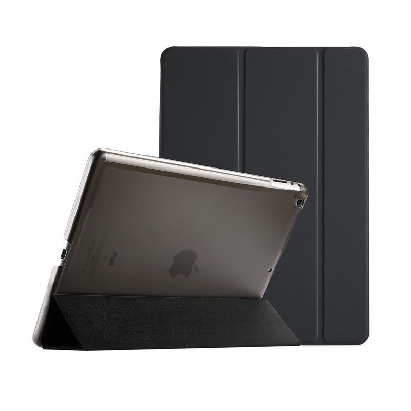 GENERICO - Estuche Smart Case En Poliuretano Para iPad 4 3 2 - Negro