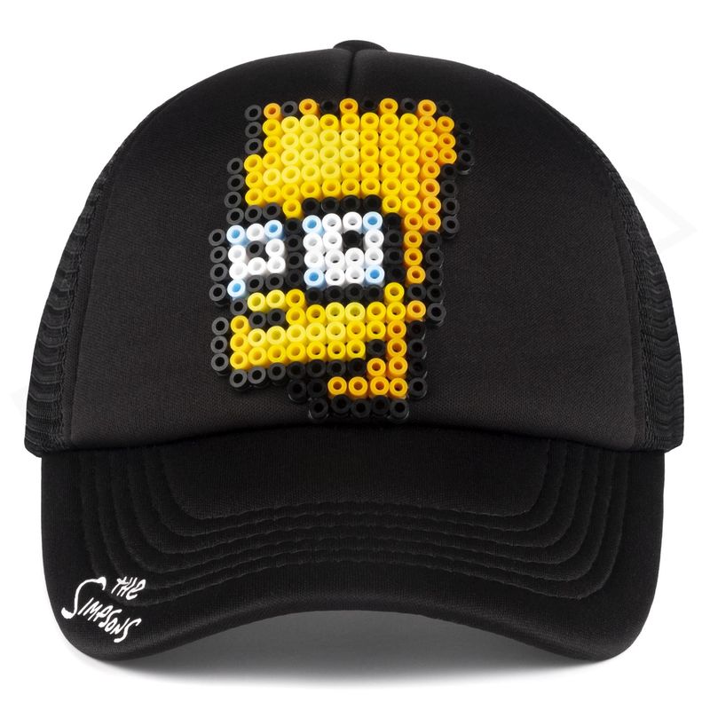ARITEX - Gorra - Los Simpsons - Bart Pixel Art - Estilo Retro 8 Bits