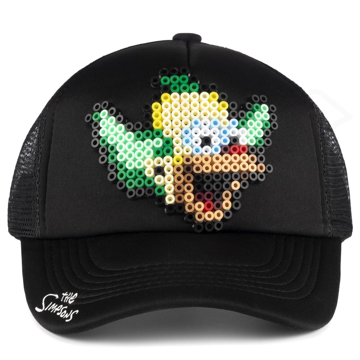 ARITEX - Gorra - Los Simpsons - Krusty Pixel Art - Estilo Retro 8 Bits