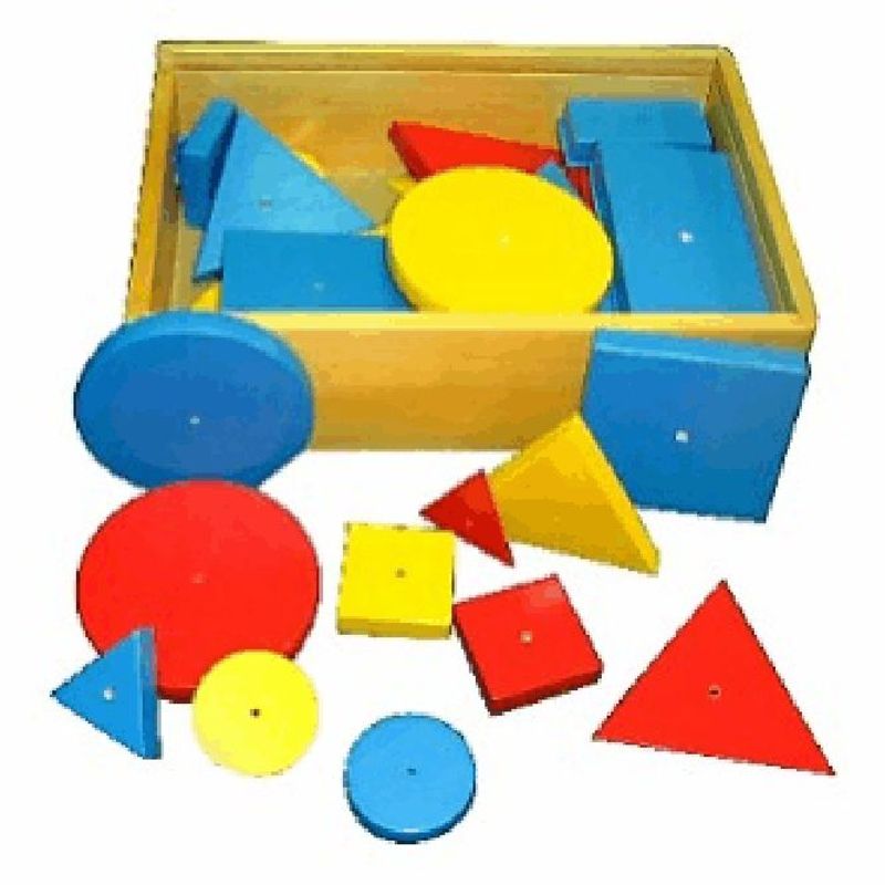 MAFEGO - Bloque Lógico de Dienes En Caja Mafego MFG1016 Multicolor
