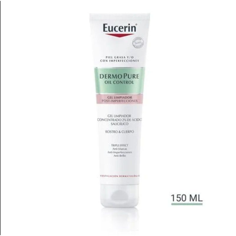 EUCERIN - Dermopure Gel Limpiador Postimperfecciones x150ml  Eucerin_123