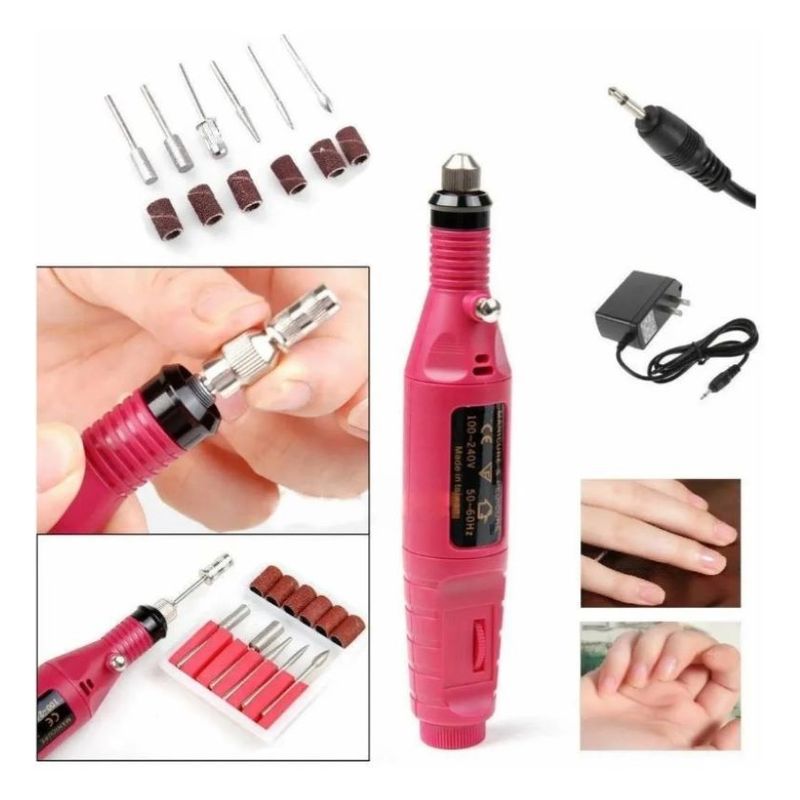 ZHOPI CO - Pulidor Electrico De Uñas Removedor Manicura Limpieza