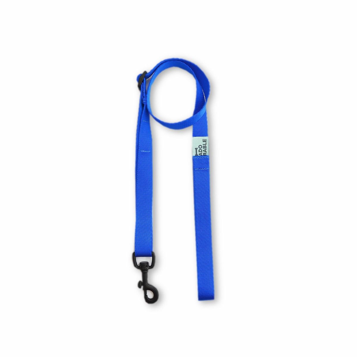 WAWAW - Traílla para perro  talla 25mm sencilla unicolor adorable azul rey Wawaw