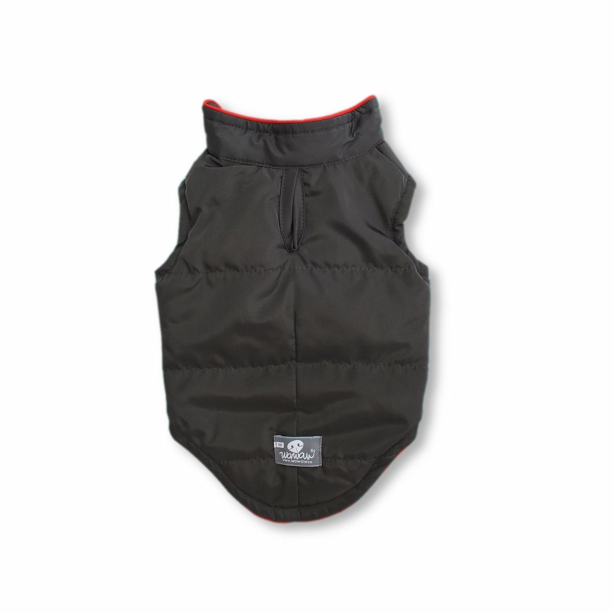 WAWAW - Chaleco para perro  talla S lifesavers gris oscuro embone colores Wawaw