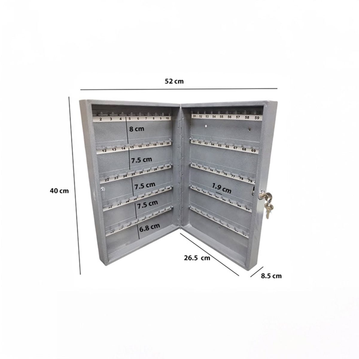 NO NO - Caja Organizador De Llaves 100 Servicios