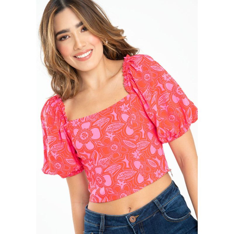 RAGGED - Blusa malambo Rosado barbie Ragged