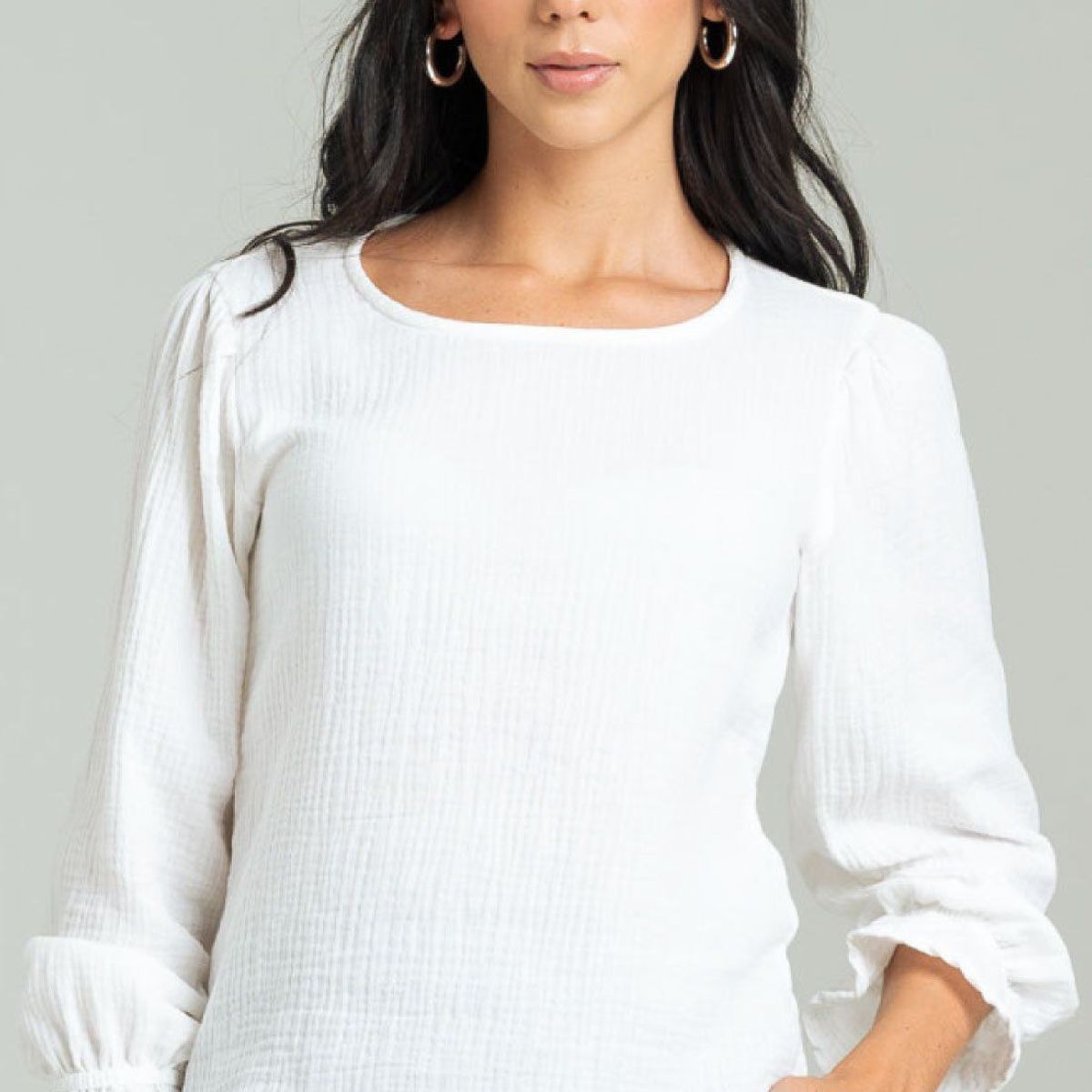 RAGGED - Blusa natural Blanco Ragged