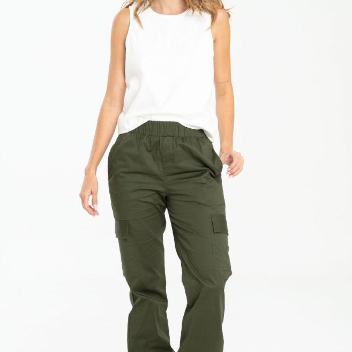 RAGGED - Pantalon jogger malta Verde militar Ragged
