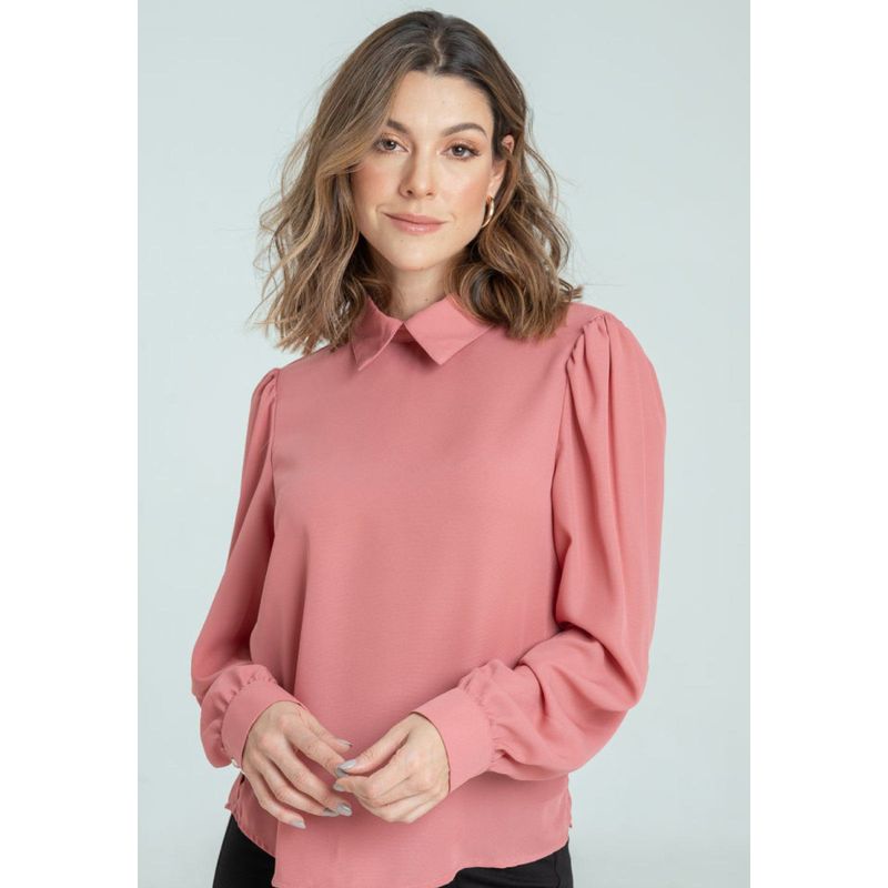 RAGGED - Blusa charlotte Rojo carnauba Ragged